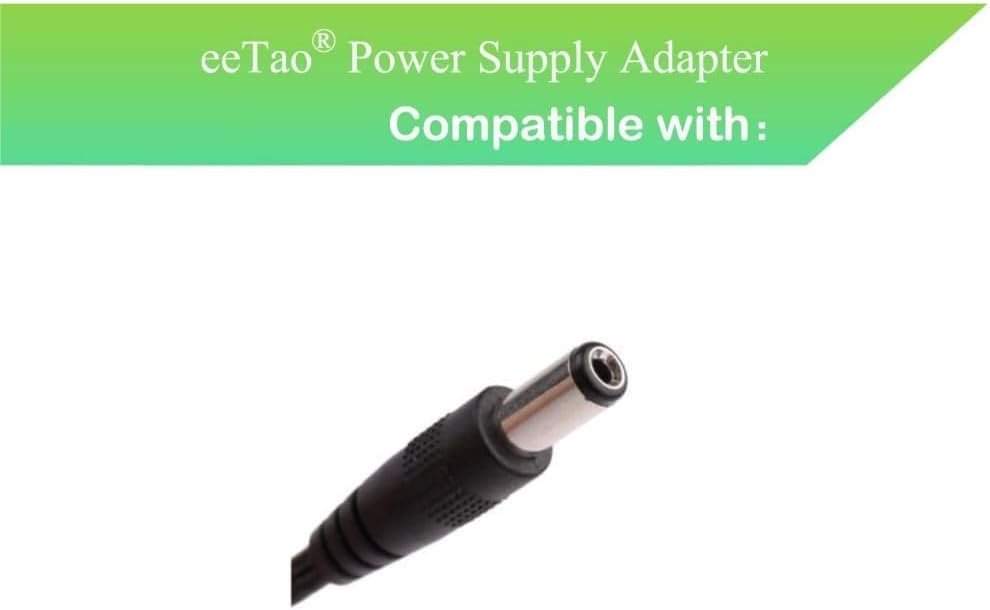 eeTao 12V 2A R8 R7 M1 DC12V 24W Car Charger Adapter Compatible with OMASSA Back Massager Neck Massager Power Supply