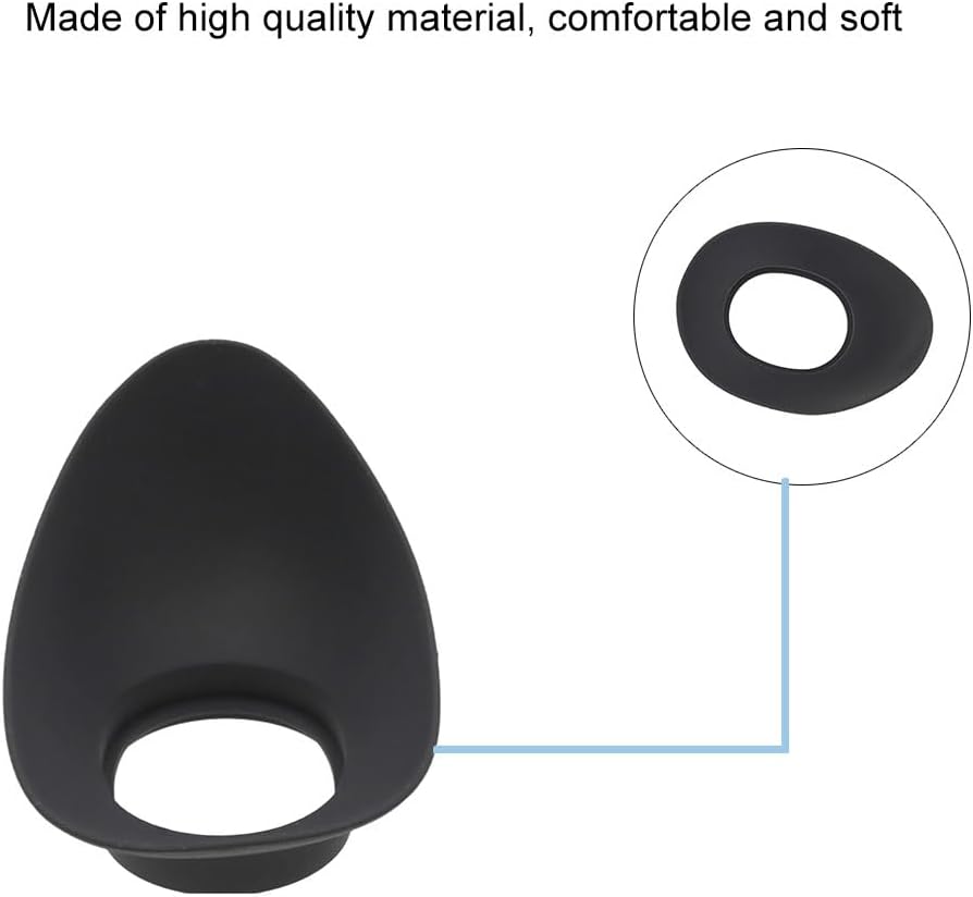 CASYDYEN PXW-X280 EX280 NX3 Z5C PD198P Eyepiece Eyecup Eye Cup for Sony Video Camera, Soft Camera Viewfinder