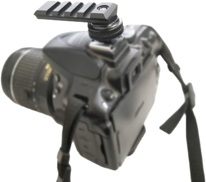Generic 20mm Aluminum DSLR Camera Flash hot Boots Rail Picatinny Installation Adapter viewfinder