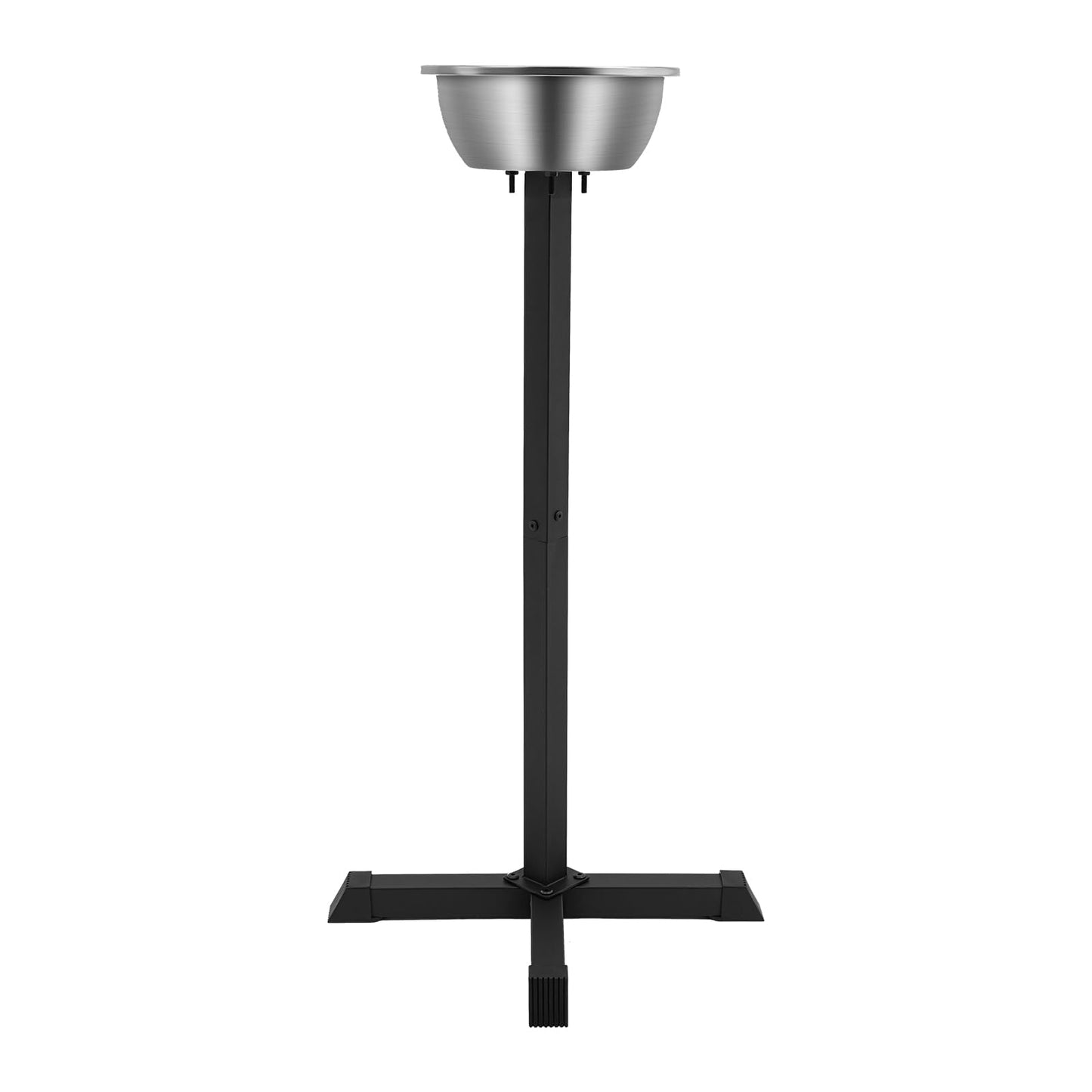 OUGWFYANG 42.3 Inches Portable Gym Chalk Stand, Freestanding Chalk Bowl for Gym, Steel Gym Chalk Holder for Gymnastics, Weight Lifting, Climbing Sports