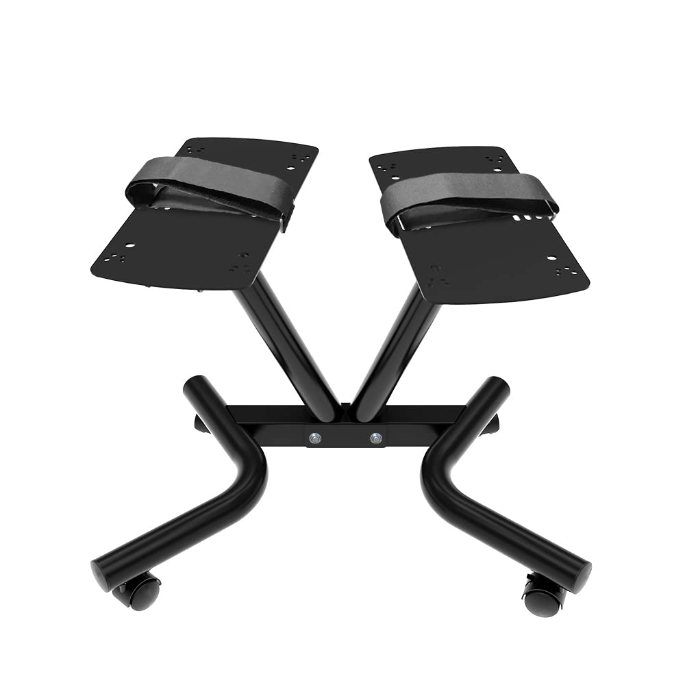 ATIVAFIT Adjustable Dumbbell Rack for Home Gym, Space‑Saving Dumbbell Storage & Organization, Compatible with Adjustable Dumbbells, Heavy Duty Weight Stand
