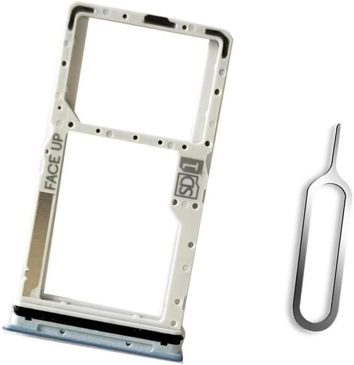 2024 1PCS VIESUP Sim Card Tray Holder Replacement for Motorola Moto G Play Card Tray with Removed Tool