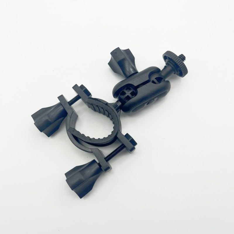 Reflex Camera 1/4"-20 360, 360 Bike Motorcycle Handlebar Mount Bracket Pivot Arm Adapter for Go Pro, Insta DJI Osmo