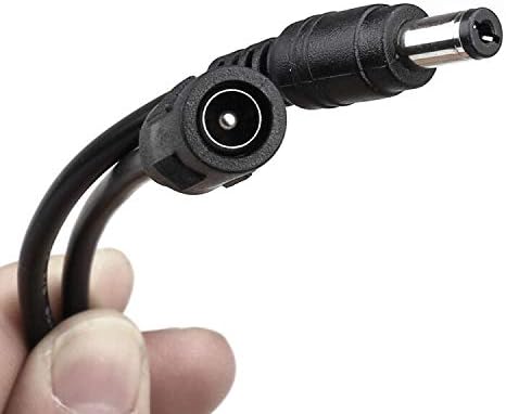 LEOU (26ft) 1 4 5.5mm 2.1mm Power Extension Cable for CCTV Surveillance Camera/IP Camra/DVR standalone/LED Light bar.