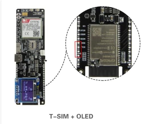 LILYGO I2C 0.96 Inch TTGO OLED Module Display Module Arduino Display Board for T-Beam and T-SIM