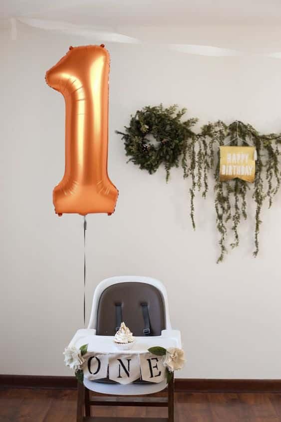 Orange Number 0 Balloon - 40 Inch Birthday Decoration for Milestone Celebrations | Party Supplies