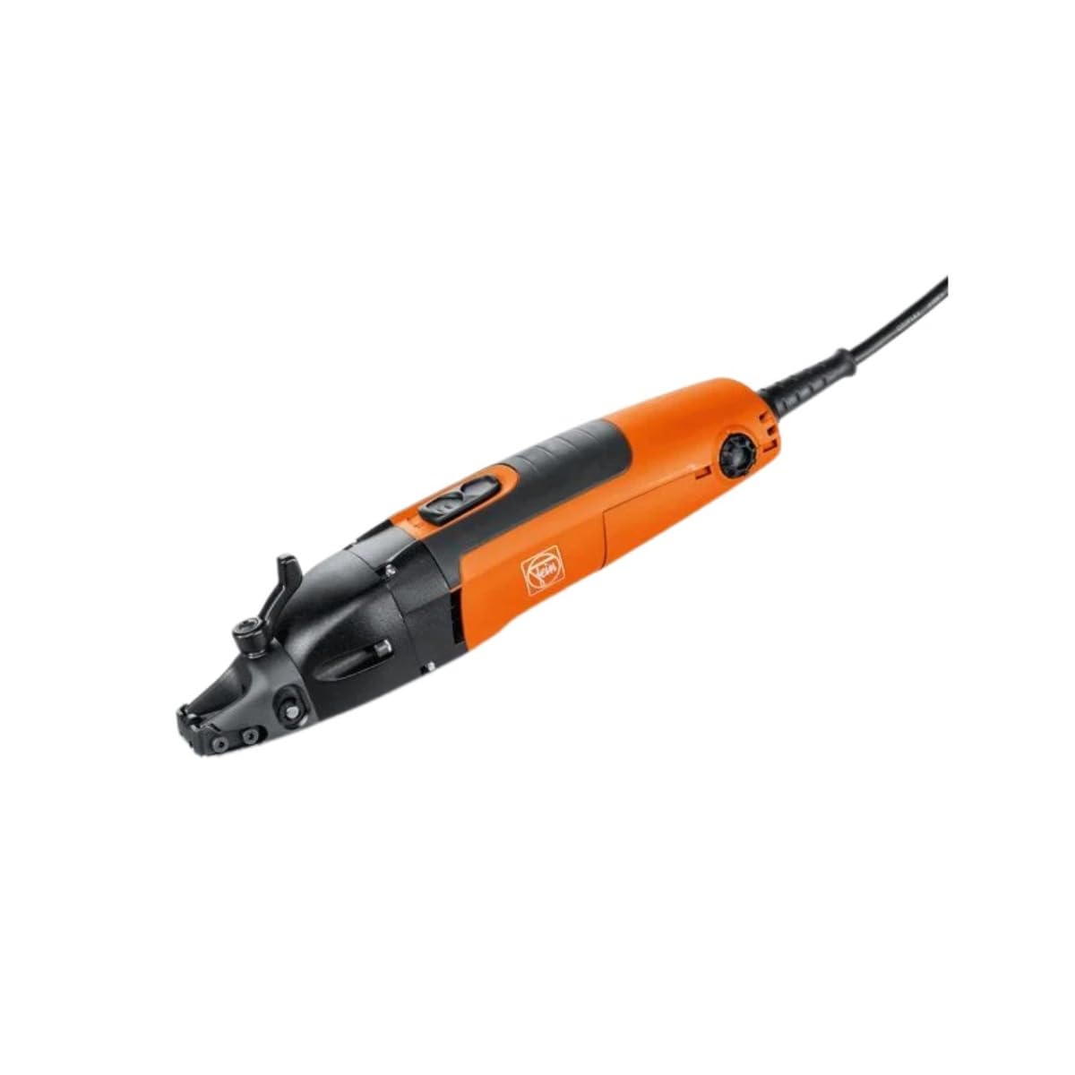 Fein Slitting Shear with Integrated Chip Cutter for Distortion-Free Cutting - Cuts Up to 16 Gauge, Open-Front Head, QuickIn System, Variable Speed, 16 ft Cable - BSS 1.6 CE - 72303261090