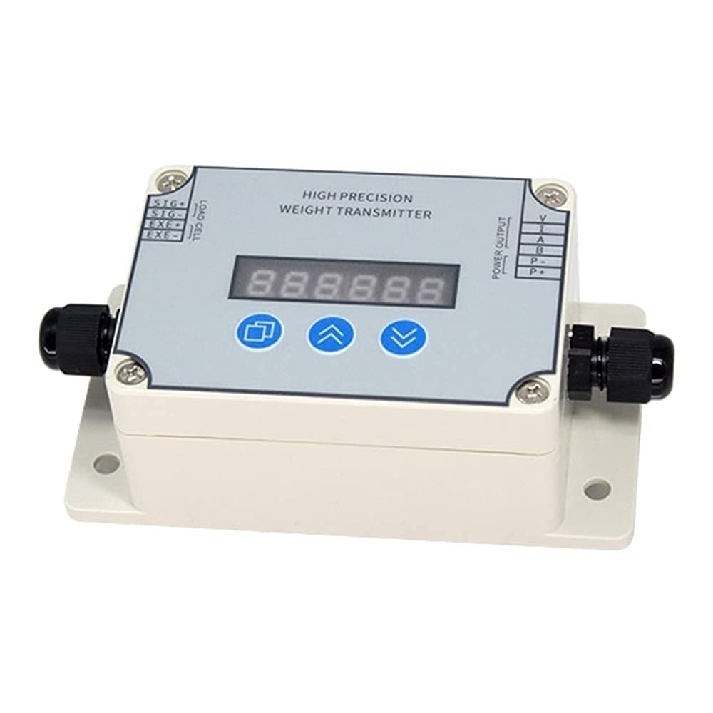 ATO Load Cell Amplifier with Digital Readout, Load Cell Display Controller Indicator Load Cell Amplifier with Read Out, 0-10V & RS485 Output