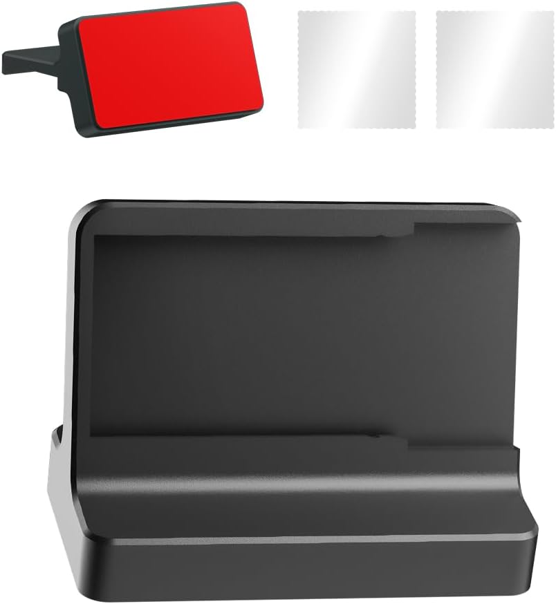 REDTIGER F4 Car Recorder Right Angle Glass Mount for Dashcam, Ideal for Truck, Bus, Easy Installation, Enhanced Viewing