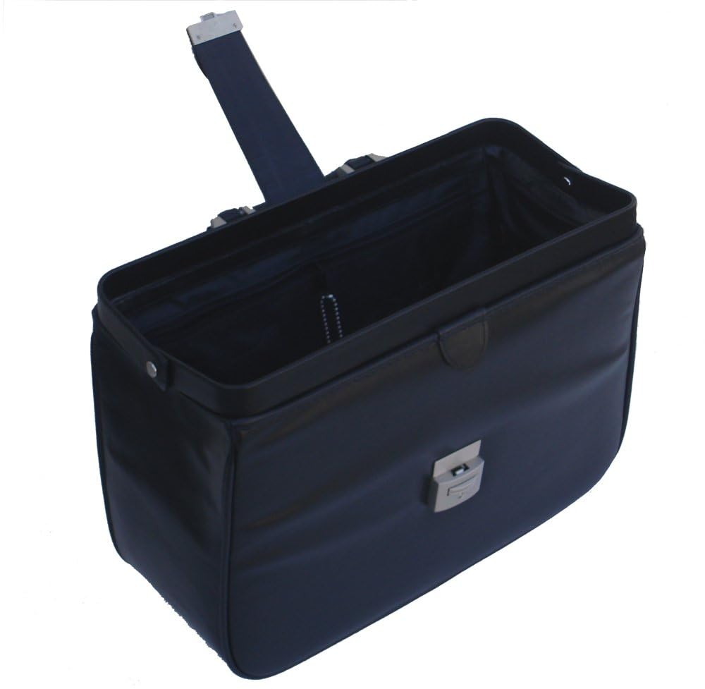 R.A. BÖCK DIAGNOSTICS RA Bock Fine Leather Doctor Bag - Medium - Black