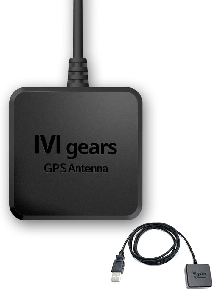 Mgears USB GPS Receiver Antenna for Navigation Laptop PC Car Marine (USB A-Type)