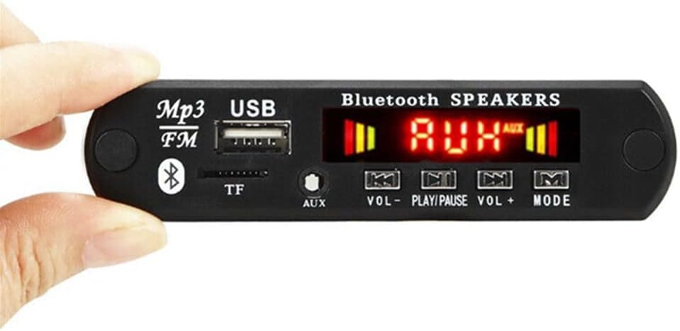 ZEZEFUFU 25W 12V MP3 5.0 50W Amplifier Player Decoder Board Bluetooth Car FM Transmitter