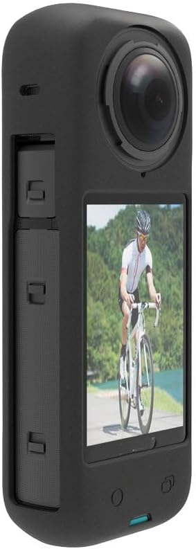 KASINshooting Insta360 X4 Professional Standard Silicone Protective Body Lens Case for One Panoramic Action Camera