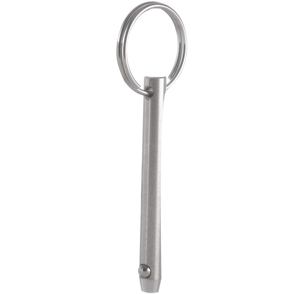 2 Pack Quick Release Pins, Diameter 5/16"(8mm), Usable Length: 2-1/4"(57mm), Full 316 Stainless Steel, Bimini Top Pin, Marine Hardware, All Parts are Made of 316 Stainless Steel