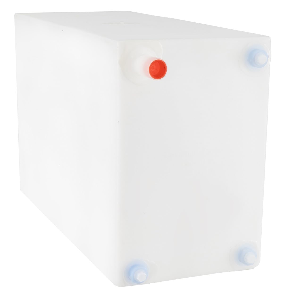 RecPro RV Fresh Water Tank 16 Gallon for Drinking and Potable Water | 24" x 10" x 15.5" | Fresh or Gray Water Plastic Storage | Made in America