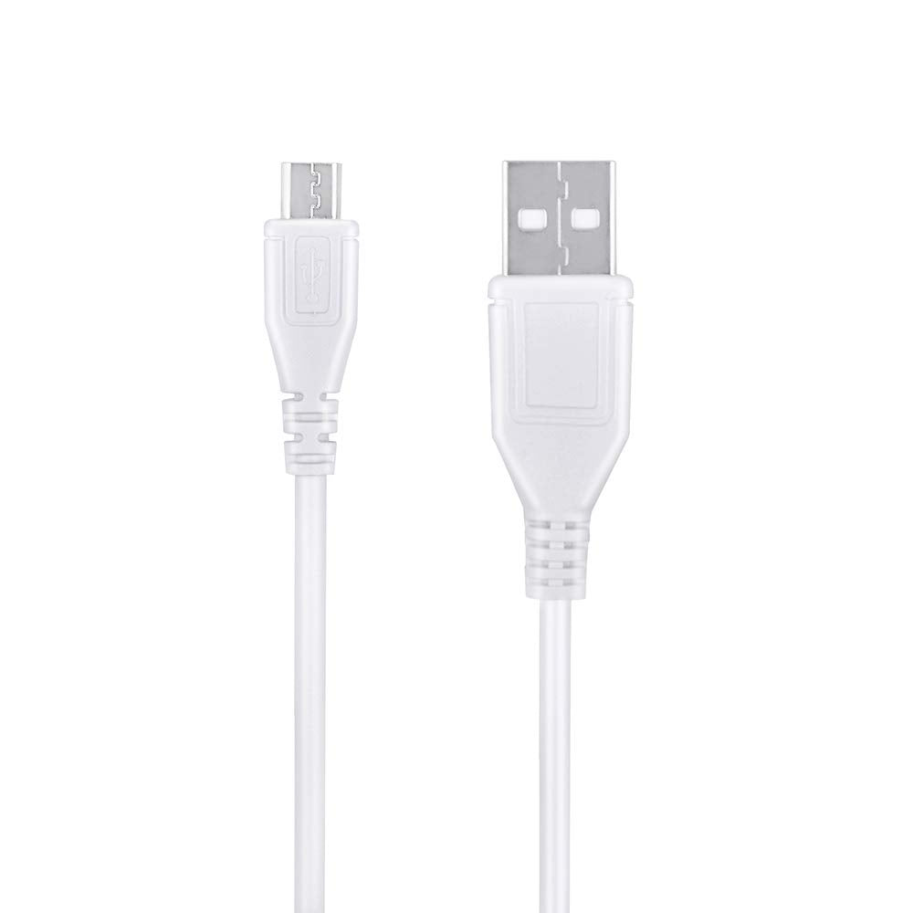 5ft M21 M23 MP3 White Micro USB Charging Cable Charger Cord Lead for Edifier Bluetooth Compact Portable Player Surround