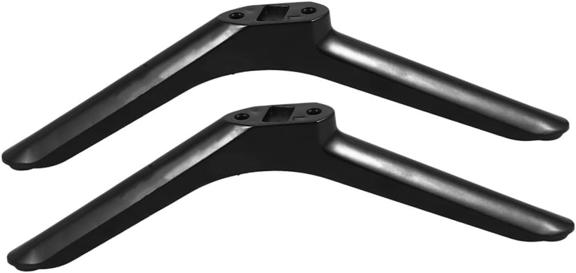 FUOYLOO 2pcs 55-inch Tv Stand Mount Legs with Screws for Televisions, Plastic Television Pedestal Feet Compatible