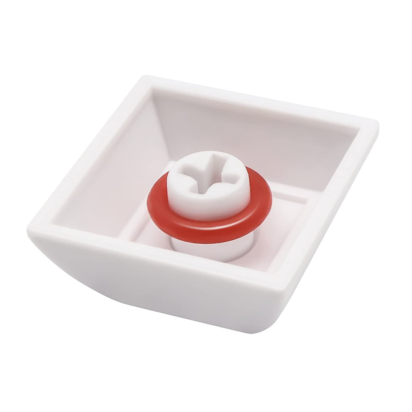 ThreeBulls 120Pcs Clear Rubber O-Ring Keyboard, O-Rings Keycaps, Switch Dampeners Keycap, for Cherry MX Key Switch