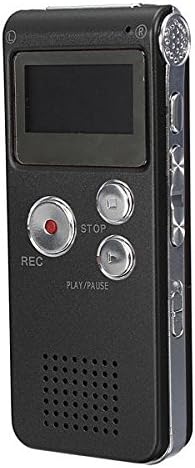 Unknown 8GB 650HR MP3 Set) Voice Recorder Player - Usb Voice Recorder - Steel Rechargeable Digital Audio Voice Recorder