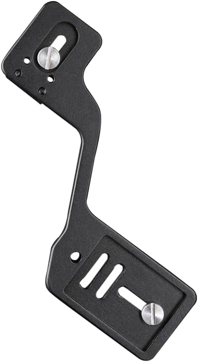 1/4" Manbily Camera Flash Brackets, Aluminum Tripod Camera Mount Extension Bar with Screw for DSLR LED Light Video