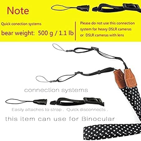 Eorefo Camera Strap Bohemia Camera Neck Strap Shoulder Belt Strap for Compact Digital Camera, Mirrorless Camera, Small