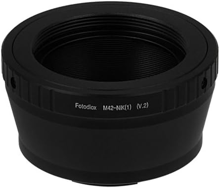 Fotodiox 2), M42 (42mm x1 1-Series V1, J1 Lens Mount Adapter (Type Thread Screw) Lens to Nikon Camera, fits Nikon