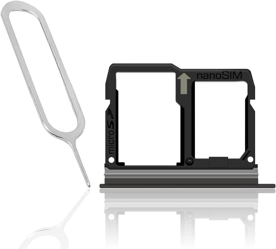 AceSoft 4 Q710US Lightweight Premium Portable SIM and Memory Card Tray Holder w/SIM Card Ejection Pin Compatible