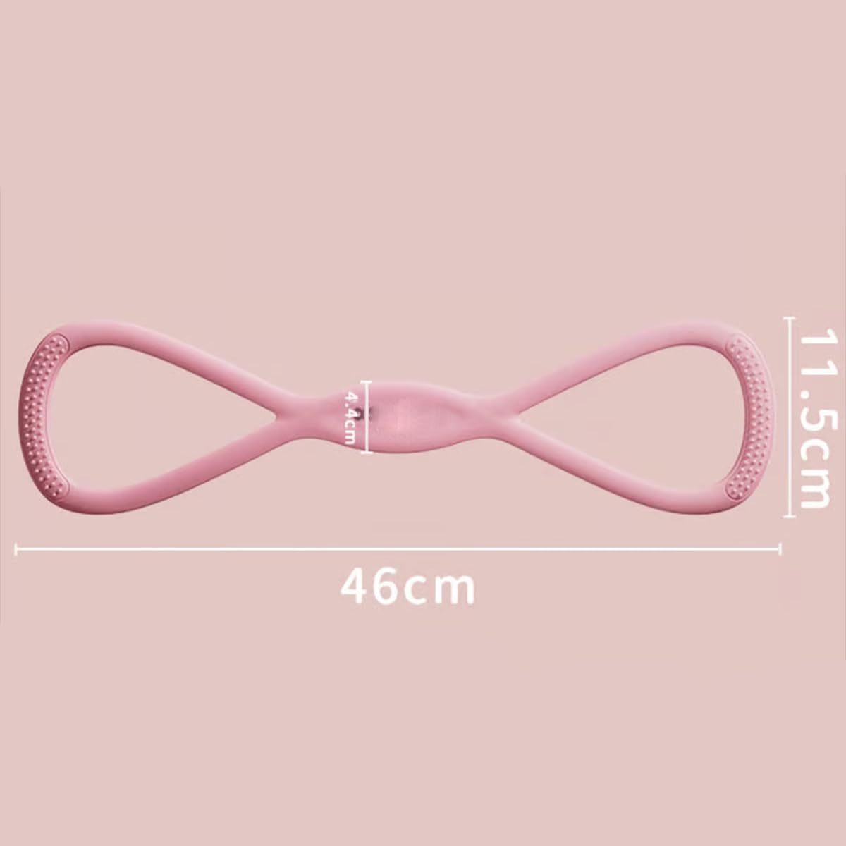 Resistance Bands, Figure 8 Exercise Bands with Handles for Women and Men, Elastic Stretch Bands for Working Out, Full Body Training, Arm, Chest, Shoulder, Yoga (15lbs+25lbs+35 lbs)