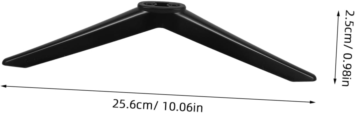 Cabilock 1pair Tv Stand Legs Screws Tabletop Mount for LCD Led Televisions Secure Sleek Design for Easy Placement