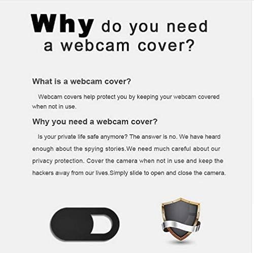 Tsyfro 0.03 Inch 3 Pack Ultra-Slim Laptop Camera Cover Slide | Thick | Upholds Digital Privacy | Compatible