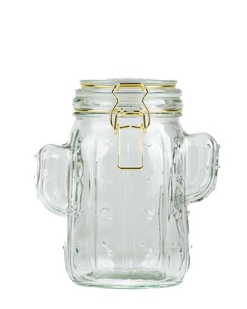 10 Strawberry Street Saguaro Hermetic Jar, set of 3, clear