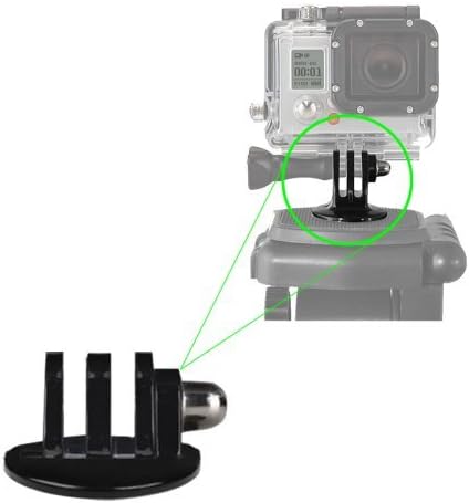 eCostConnection 57" Inch Aluminum Tripod + Tripod Mount for ALL GoPro HERO Cameras + Microfiber Cloth