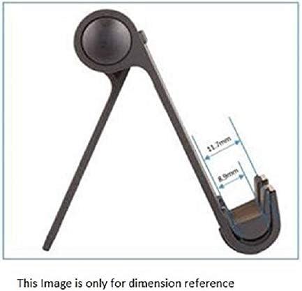 Amazon Basics Multi-Angle Portable Foldable Stand for Tablets, E-readers and Phones, Non-Slip Desktop Holder for iPads