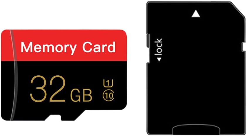 ESHAKHARE 32GB C10/U1/UHS-I/A1 32GB) Micro Memory Card with Adapter, TransFlash Card, TF Card for Camera, Smartphone