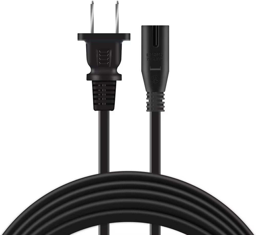 SRGTHE 6ft 4K UL Power Cable Cord Plug Compatible with TV Streaming Media Player Box