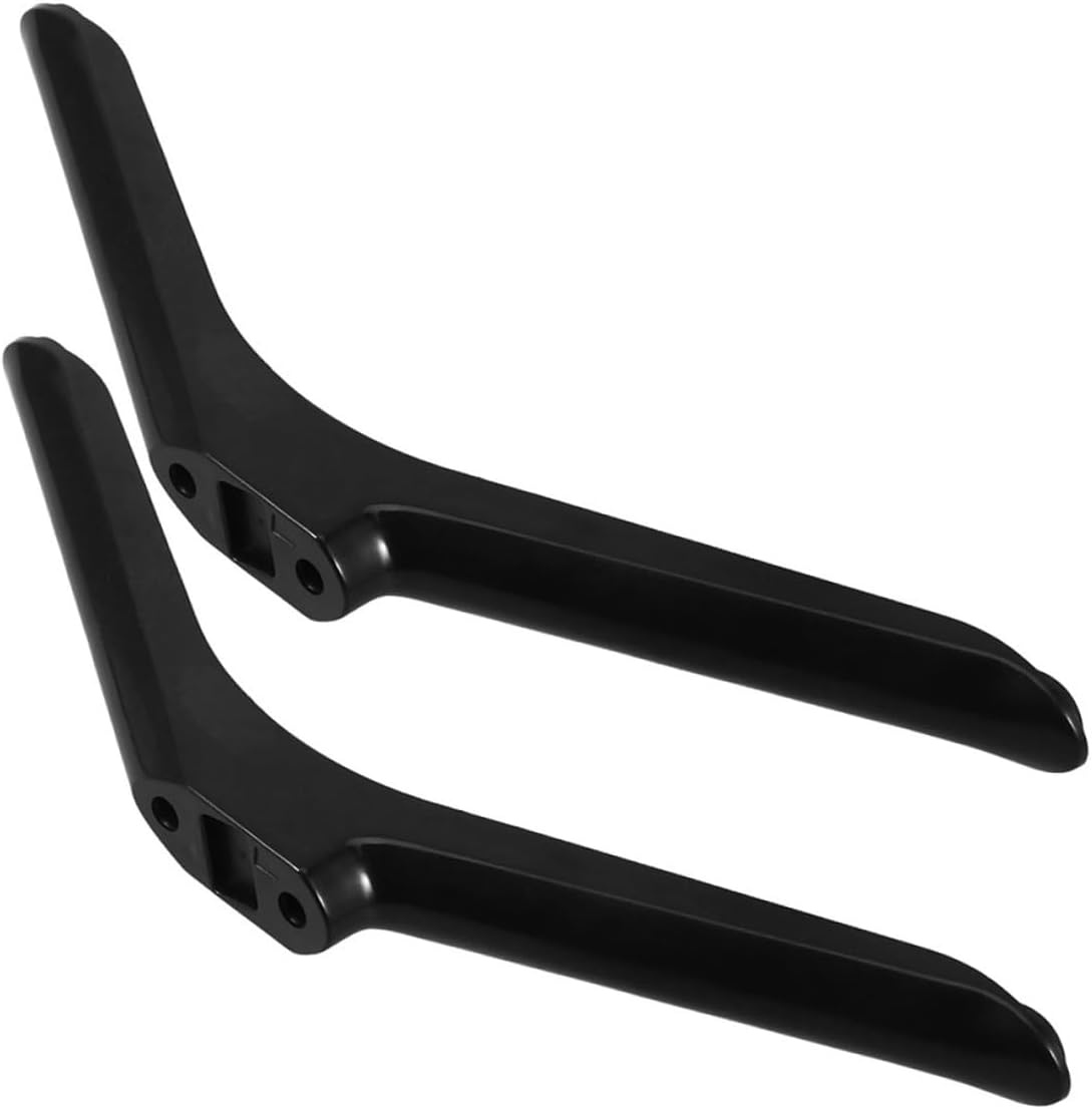 VANZACK 2pcs 55-inch Setup Television Stand Replacement Legs for Tvs, Plastic Desktop Tv Holder with Screws, Television