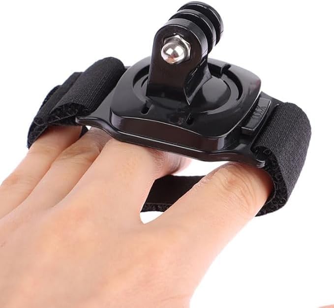 Reflex Camera 360 Rotating Adjustable Wrist Strap Mount Compatible with Go Pro, DJI Action Cameras, Wristband