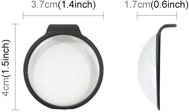 360, PULUZ Tempered Glass Lens Protector for DJI Osmo Optical Clear Camera Lens Guard Cover, Anti-Scratch Dustproof