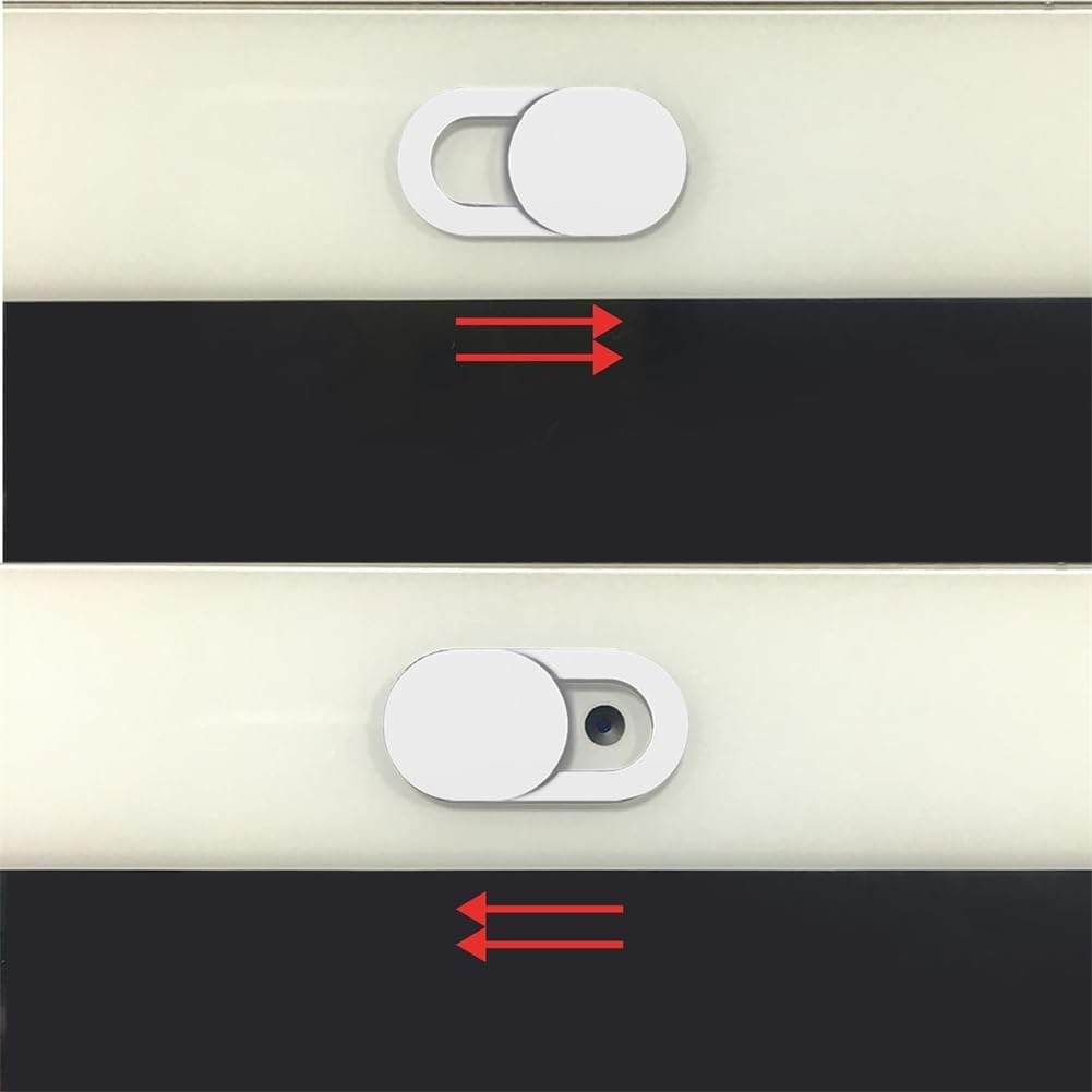 Much Hotter (6 Pack), 0.03 inch Webcam Cover Ultra Thin Laptop Camera Cover Slide for iPhone iPad MacBook Pro Computer