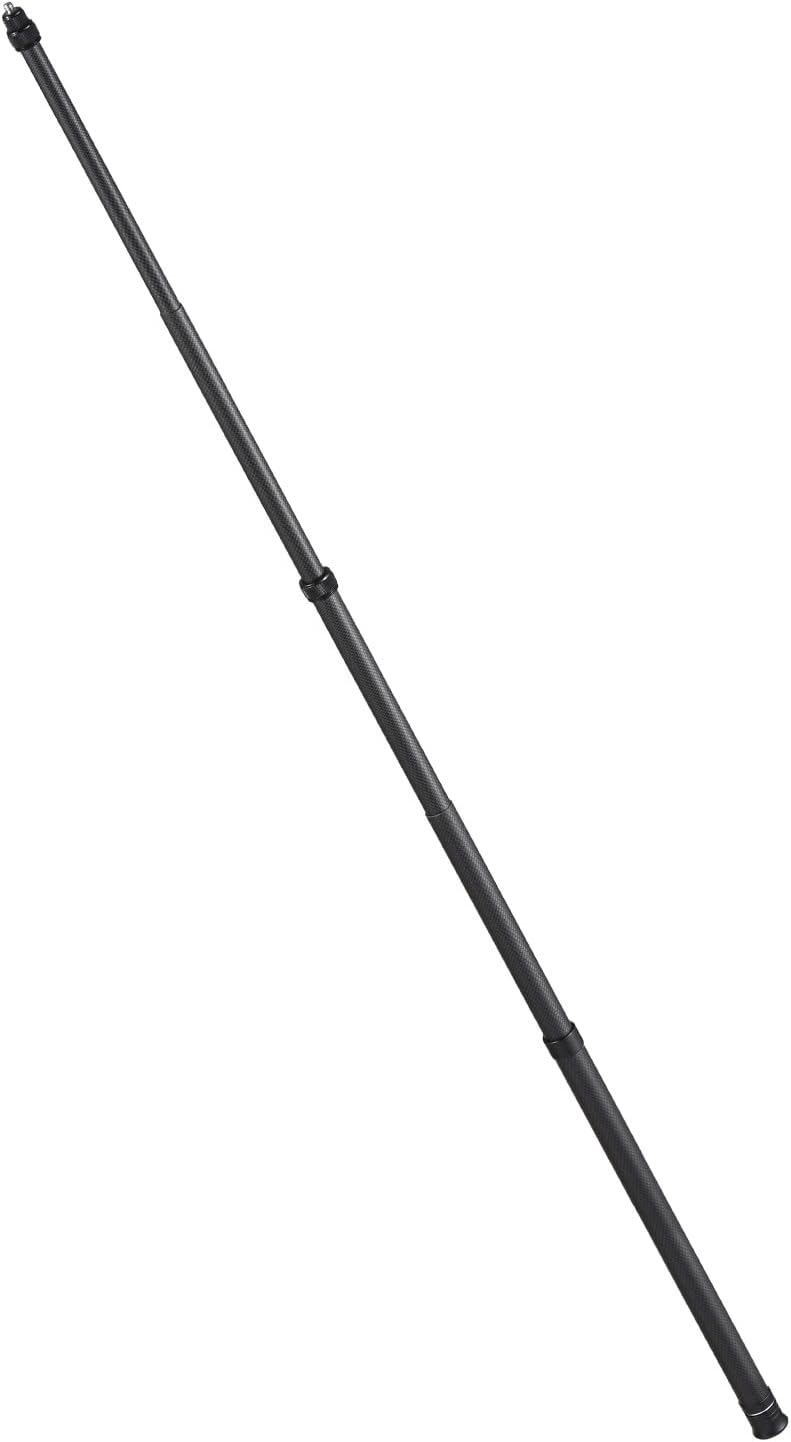 Andoer 1/4 Inch 36cm-150cm/14.2in-59in X2/ X3 Portable Selfie Stick Carbon Fiber Stand Camera Bracket Screw Mount