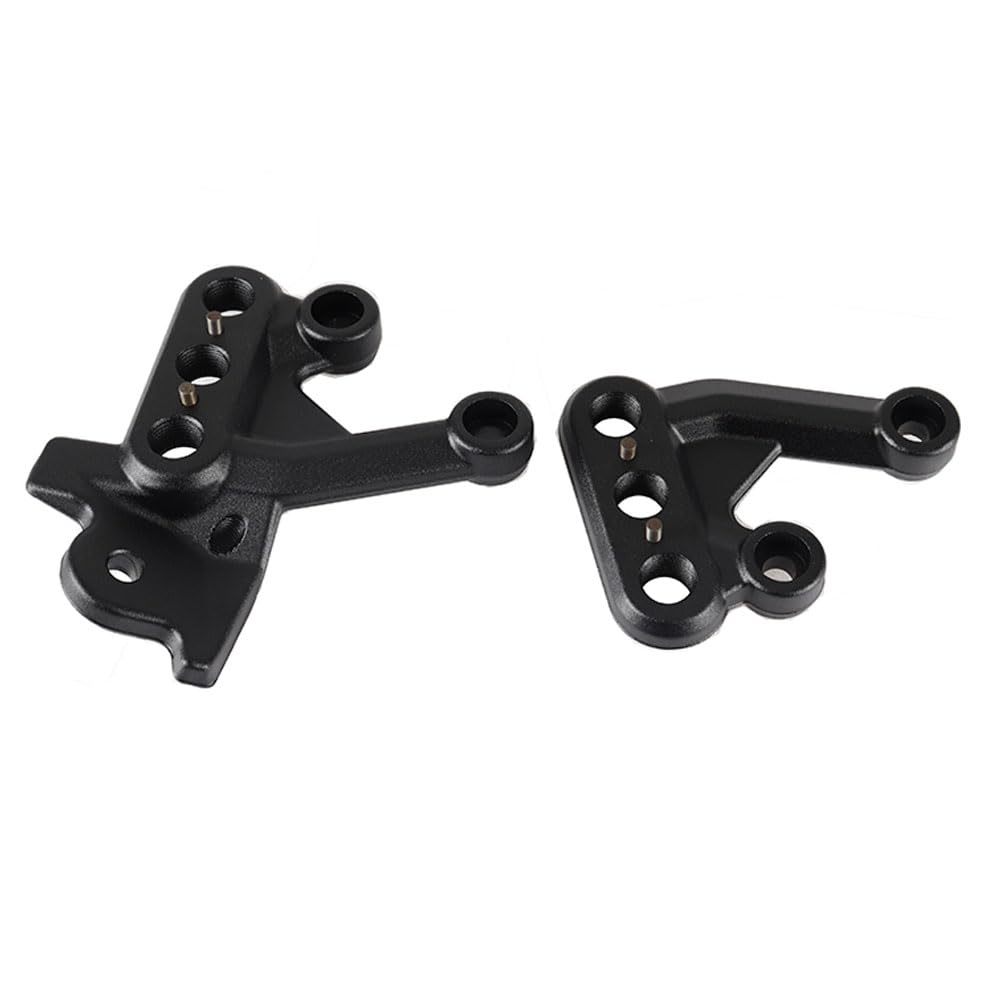 Foot Pegs Bracket Surron Foot Rest Brackets Motorcycle Footbracket CNC Aluminum Foot Peg Pedal Bracket Kit for Light Bee Sur-Ron S/X Dirt Bike black