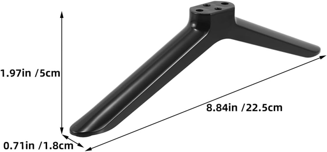 Levemolo 2 40-inch Pairs Television Base Pedestal Legs with Screws for Tv Stand Replacement, Universal Tabletop Support