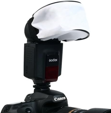 ThtRht 2 Pack Universal Flash Diffuser Mini Fabric Soft Light Flashes Bounce Cap Cover Attachment for Camera Flash
