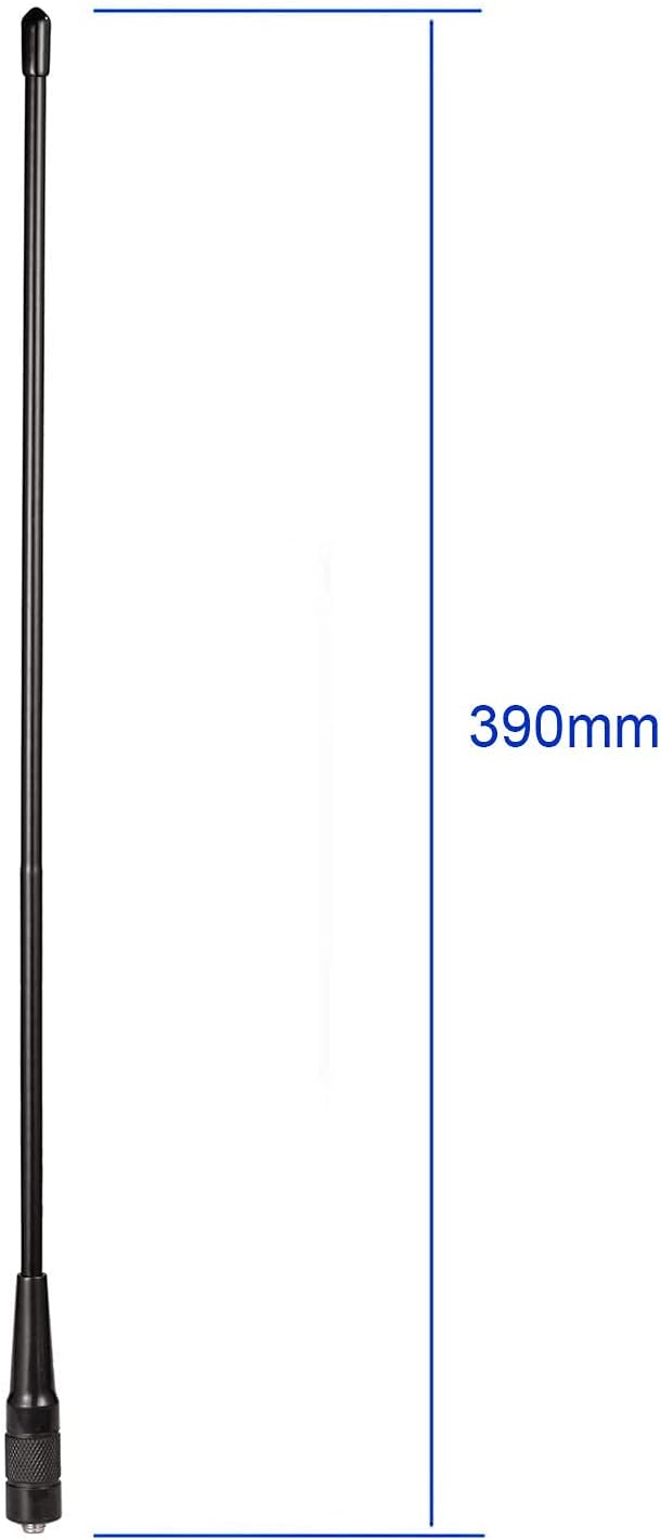 BINGFU 136-174MHz 400-470MHz 2-Pack BF-F8HP UV-5R UV-82 BF-888S Dual Band VHF UHF Ham Radio Antenna Walkie Talkie