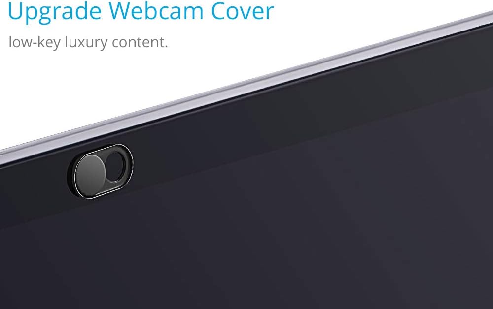 CloudValley [6-Pack] 0.023 inch Upgrade Magnetic Webcam Cover, Metal Camera Cover Slide for Mac, iPad, MacBook Pro