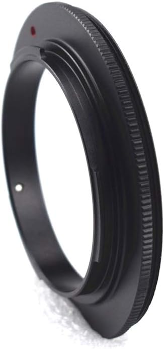 AMOPOFO 52mm-EOS M1 M2 M3 M5 M6 M10 M50 M100,Macro M Macro Reverse Mount Adapter Ring,& for Canon EOS M Mount