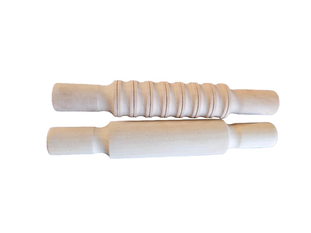 Roller Massage Stick and Shin Conditioning Roller 2 Pack (Muay Thai Kickboxing Equipment, Boxing Gear, MMA Gear, Body Massage Gear and Equipment, Physical Therapy for Shin Splint Relief