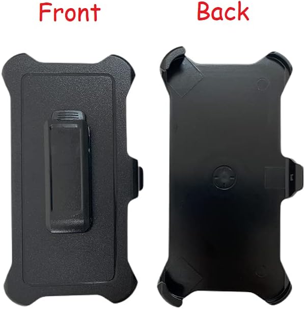Cyapgtu 2 Pack 12, 12Pro (6.1) Replacement Belt Clip Holster for OtterBox Defender Series Case Apple iPhone iPhone
