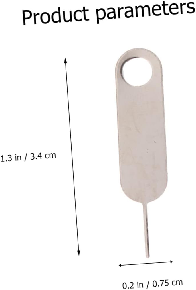 200pcs Angoily Sim Tray Ejector Tool Mobile Phone Pin Extraction Lightweight Design for Easy Sim Card Removal