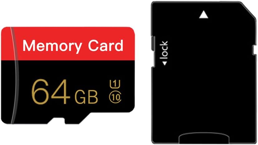ESHAKHARE 64GB C10/UHS-I/A1 64GB) Micro Memory Card with Adapter, TransFlash Card, TF Card for Camera, Smartphone